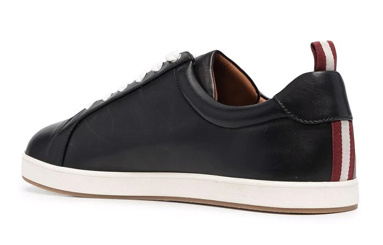 Lookbook (W) BALLY 黑色低帮皮革运动鞋 6220262