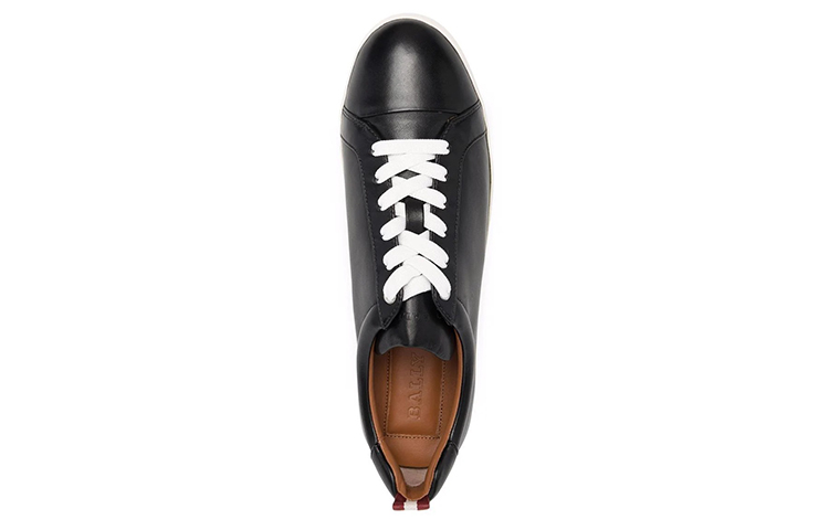 Shop (W) バリー ローカット レザースニーカー (黒) 6220262