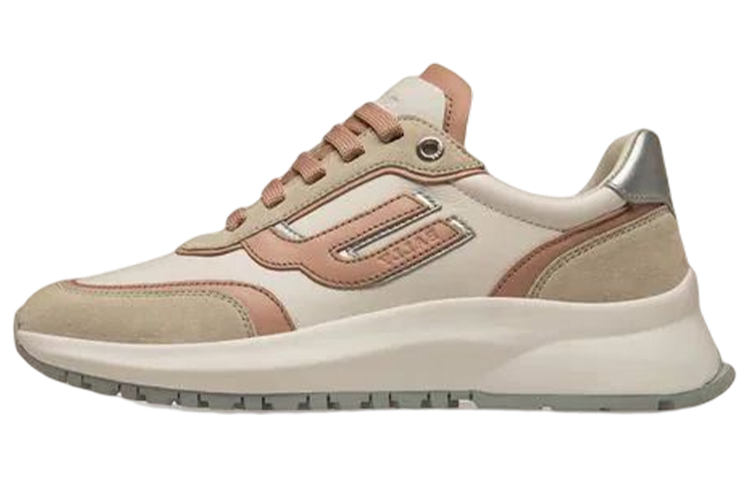 Buy (W) バリー ローカットレザースニーカー グレー/白/ピンク 6300130