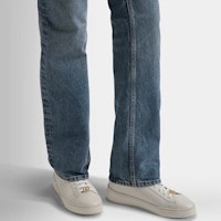 (W) バリー ローカットスニーカー "ゴールドバックル ホワイト" 6304598 Purchase (W) バリー ローカットスニーカー "ゴールドバックル ホワイト" 6304598