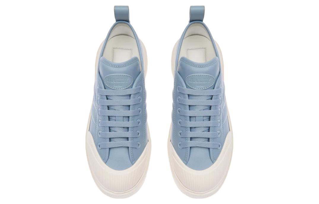 (W) BALLY Low-Top Sneakers 'Blue Calfskin' 圖 2