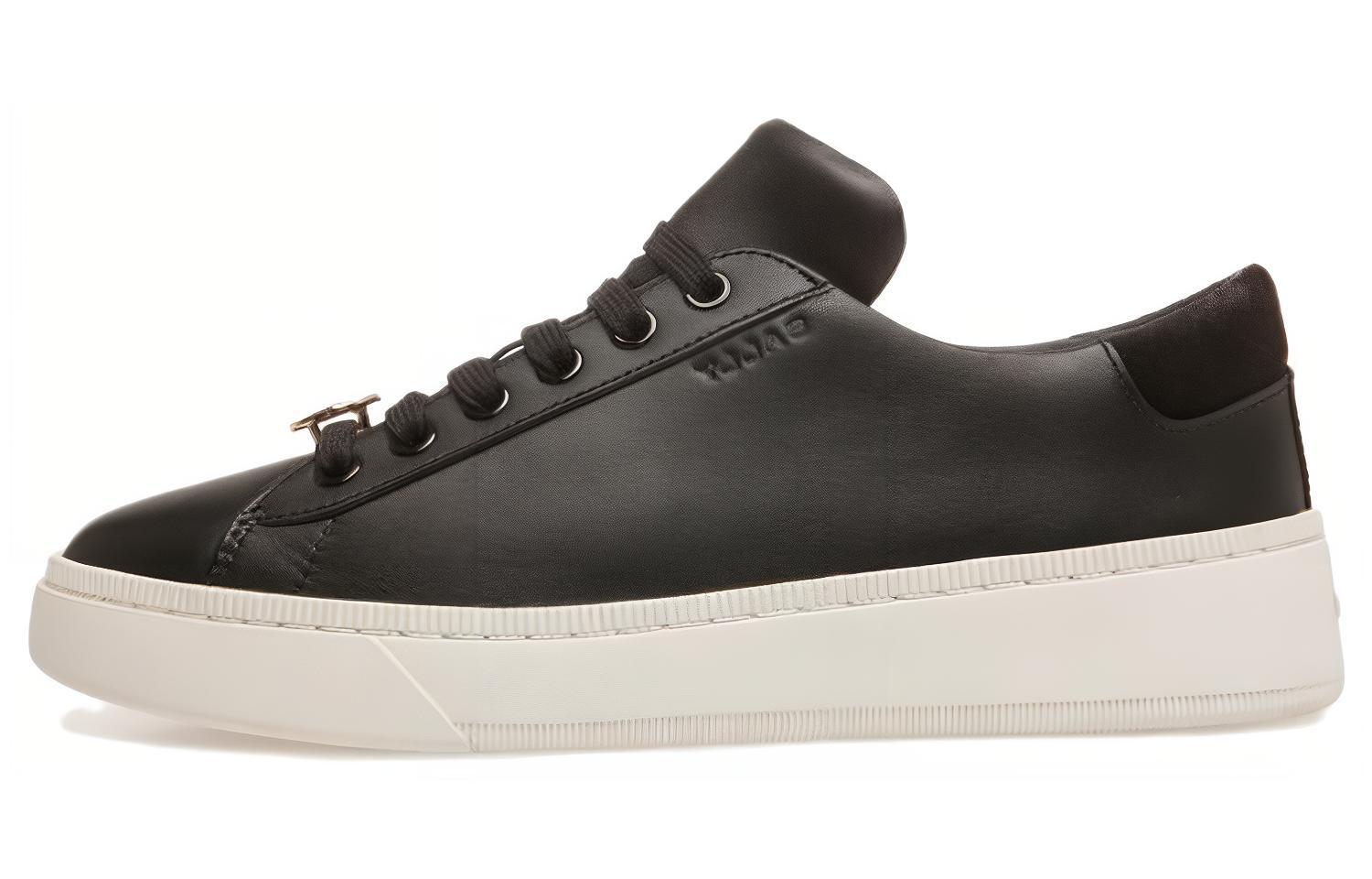 (Women) BALLY Low Top 'Black White' 6304597
