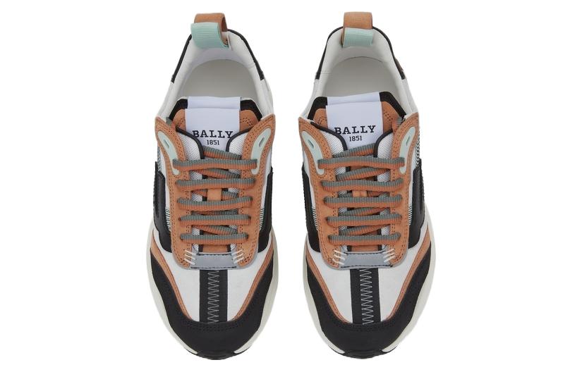 (W) BALLY Low Top 'White Brown Black' 圖 3