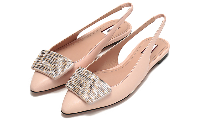 (W) BALLY Low-Top Lambskin Sandals 'Pink Casual' 圖 3