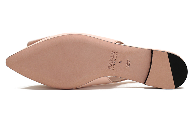 (W) BALLY Low-Top Lambskin Sandals 'Pink Casual' 圖 6