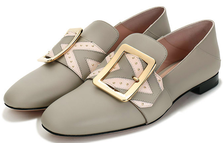 (W) BALLY Low-Top Sneaker 'Grey Pink Studs' 圖 4