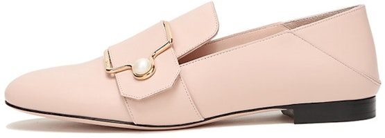 (Women) BALLY Maelle 'Light Pink with Gold Buckle' 6225920 (Women) BALLY Maelle 'Light Pink with Gold Buckle' 6225920