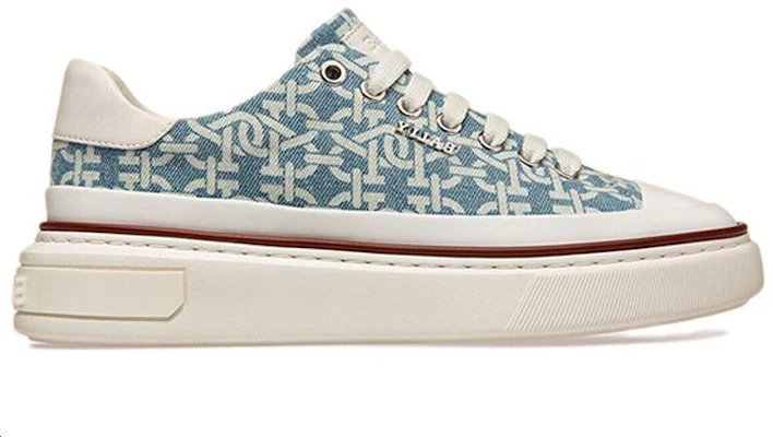 (W) BALLY Maily Low Top 'Azul Blanco Moda' 6300251 Order (W) BALLY Maily Low Top 'Azul Blanco Moda' 6300251