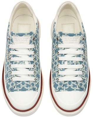 (W) BALLY Maily Low Top 'Biru Putih Fashion' 6300251 Order (W) BALLY Maily Low Top 'Biru Putih Fashion' 6300251
