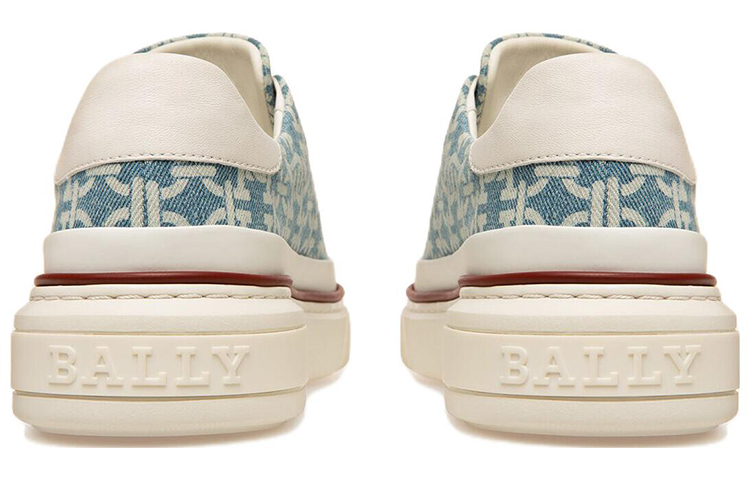 Shop (W) BALLY Maily Low Top 'Azul Blanco Moda' 6300251