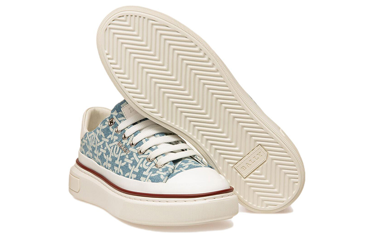 Purchase (W) BALLY Maily Low Top 'Azul Blanco Moda' 6300251