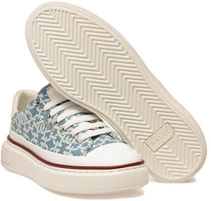 (W) BALLY Maily Low Top 'Azul Blanco Moda' 6300251 Purchase (W) BALLY Maily Low Top 'Azul Blanco Moda' 6300251