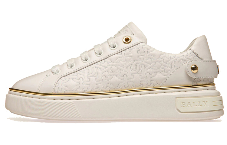 (Women) BALLY Malya 'White Leather' 6239665