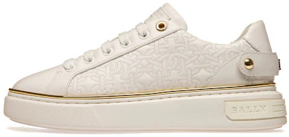 (Women) BALLY Malya 'White Leather' 6239665 (Women) BALLY Malya 'White Leather' 6239665