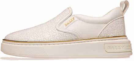 (Women) BALLY Mardy 'White Leather' 6239681 (Women) BALLY Mardy 'White Leather' 6239681
