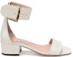 Order (W) BALLY Sandal Kulit Tumit Sederhana 'Bone White' 6231170