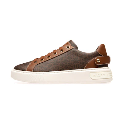 (W) BALLY Miky 'Metallic Trim Brown'