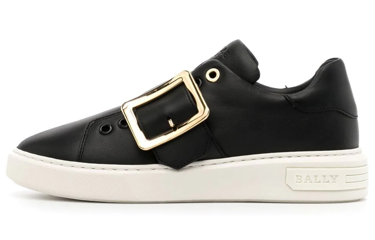 (Women) BALLY Misty 'Black Buckle Detail' 6301923