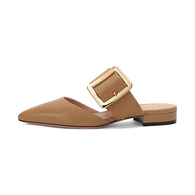(W) BALLY Mule 'Brown'