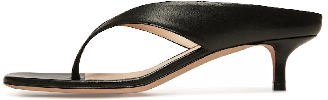 (Women) BALLY Nyna Slide 'Black Leather High-Heel' 6303511 Buy (Women) BALLY Nyna Slide 'Black Leather High-Heel' 6303511