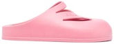 Order (W) BALLY Oaks 'Pink Round-Toe Mule' Kasut Mule Hujung Bulat Merah Jambu 6304193