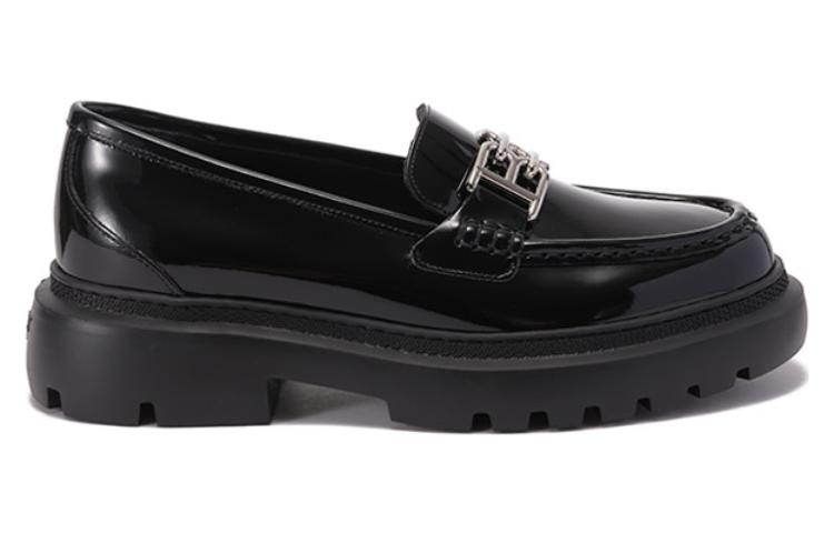Order (W) バリー パテントバックルローファー (黒) 6303404
