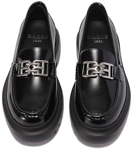 (W) 발리 블랙 에나멜 버클 플랫폼 로퍼 6303404 Shop (W) 발리 블랙 에나멜 버클 플랫폼 로퍼 6303404