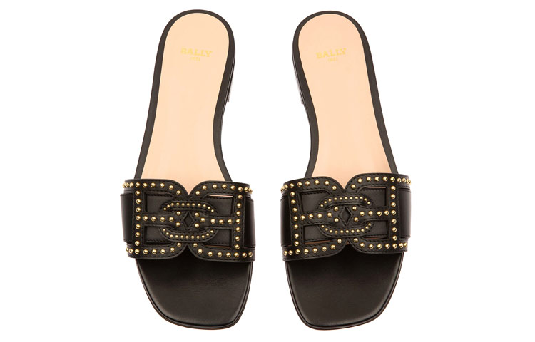 (W) BALLY Peony Slipper 'Black' 圖 3
