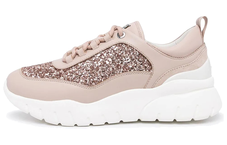 Buy (W) BALLY 粉色闪光细节厚底运动鞋 6239638