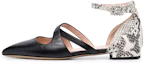 Buy (W) BALLY Kasut Leper Berhujung 'Kulit Ular Hitam' 6234086