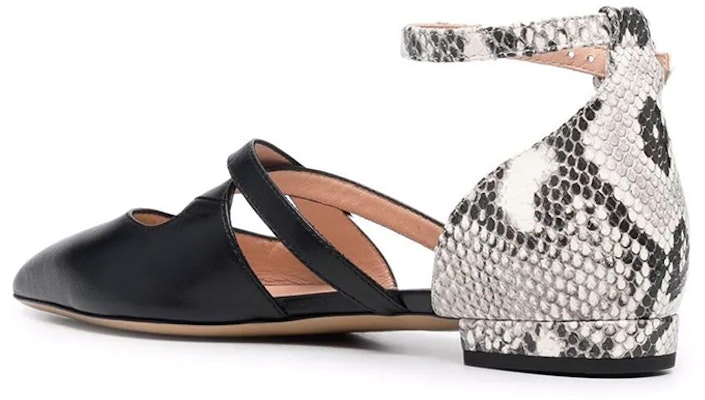 (Women) BALLY Pointed Flat 'Black Snakeskin' 6234086 Lookbook (Women) BALLY Pointed Flat 'Black Snakeskin' 6234086