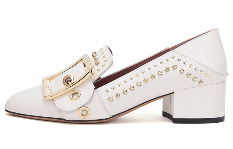 (Women) BALLY Retro High Heel 'Bone White' 6223336