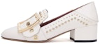 Buy (W) BALLY Retro Kasut Tumit Tinggi 'Bone White' 6223336