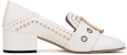 (W) BALLY Retro Kasut Tumit Tinggi 'Bone White' 6223336