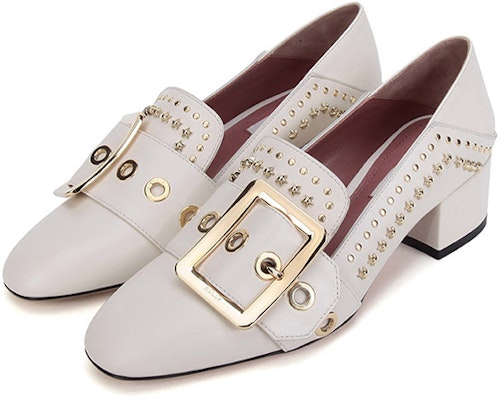 (Women) BALLY Retro High Heel 'Bone White' 6223336 Lookbook (Women) BALLY Retro High Heel 'Bone White' 6223336