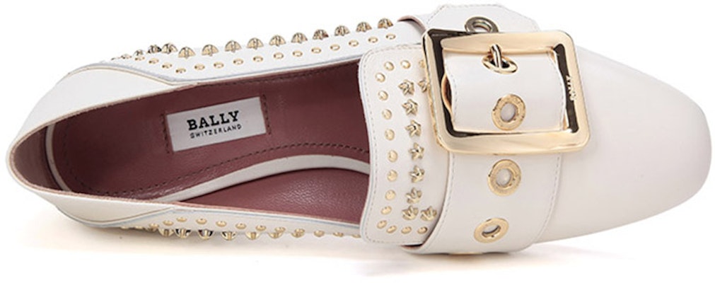 (W) BALLY 复古高跟鞋 '象牙白' 6223336 Purchase (W) BALLY 复古高跟鞋 '象牙白' 6223336