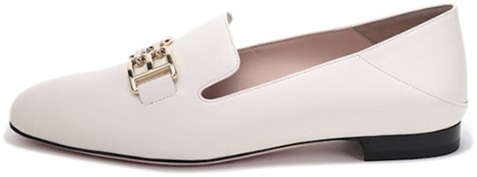 (Women) BALLY Retro Loafer 'Bone White' 6239514 (Women) BALLY Retro Loafer 'Bone White' 6239514