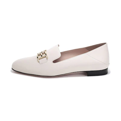 (W) BALLY Retro Loafer 'Bone White'
