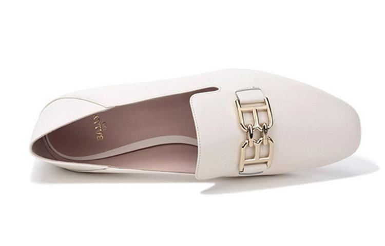 Purchase BALLY 皮質 復古休閒樂福鞋 女式 骨白色