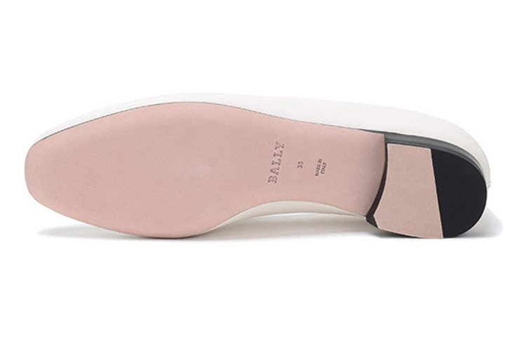 Details for BALLY 皮質 復古休閒樂福鞋 女式 骨白色