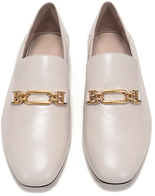 BALLY 牛皮 復古百搭樂福鞋 女款 象牙色 Shop BALLY 牛皮 復古百搭樂福鞋 女款 象牙色