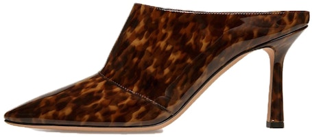 (Women) BALLY Round-Toe Patent Slip-On 'Fashion Brown Sandal' 6303505 (Women) BALLY Round-Toe Patent Slip-On 'Fashion Brown Sandal' 6303505