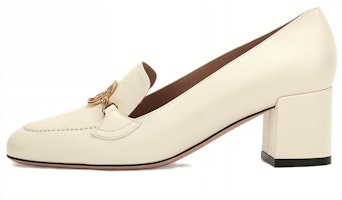 (Women) BALLY Round Toe Comfort Chunky Heel 'Beige' 6305003 (Women) BALLY Round Toe Comfort Chunky Heel 'Beige' 6305003