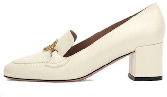 (Women) BALLY Round Toe Comfort Chunky Heel 'Beige' 6305003 (Women) BALLY Round Toe Comfort Chunky Heel 'Beige' 6305003