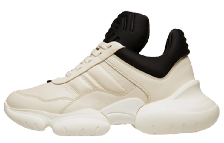 (Women) BALLY Round Toe Lace-Up Low-Top 'White' 6303447