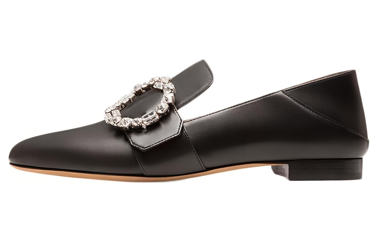 Buy (W) 발리 블랙 라운드토 슬립온 로퍼 6223304