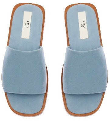 (Women) BALLY Sabian Slip-On Sandal 'Blue' 6303408 Order (Women) BALLY Sabian Slip-On Sandal 'Blue' 6303408