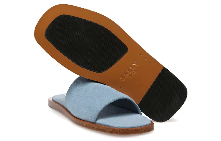 (W) BALLY Sabian Slip-On Sandal 'Blue' 圖 4