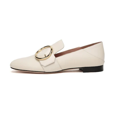 (W) BALLY Sneaker 'Bone White Buckle'