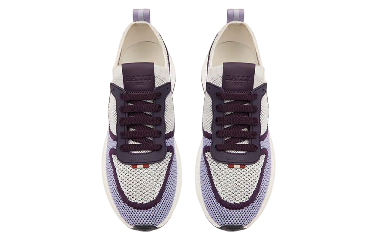 (W) BALLY Sneaker Low 'White Purple' 圖 2